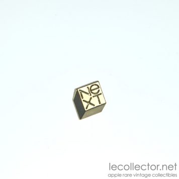next silver square lapel pin