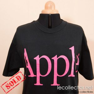 apple vintage t-shirt pink