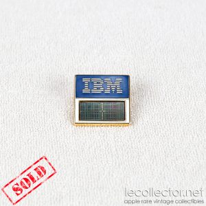 IBM real computer chip 16 mega square lapel pin