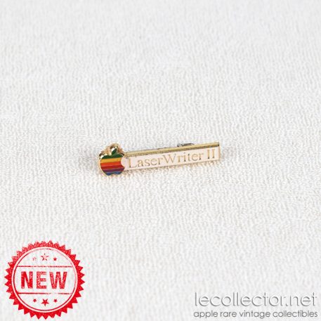 Apple LaserWriter II printer brooch pin by Decat Paris for Apple France