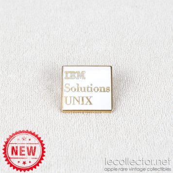Solutions UNIX IBM square lapel pin by Arthus Bertrand Paris
