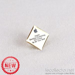 Apple Desktop Publishing square lapel pin