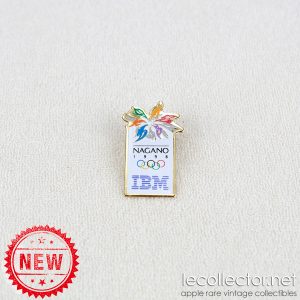 IBM Nagano winter olympic games 1998 lapel pin
