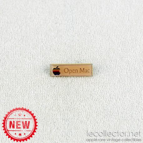 Open Mac Apple brooch celebrating Macintosh II in march 1987